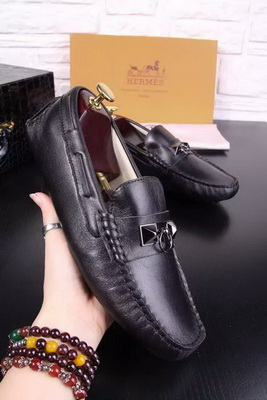 Hermes Business Casual Shoes--081